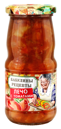 Lecho with tomatoes